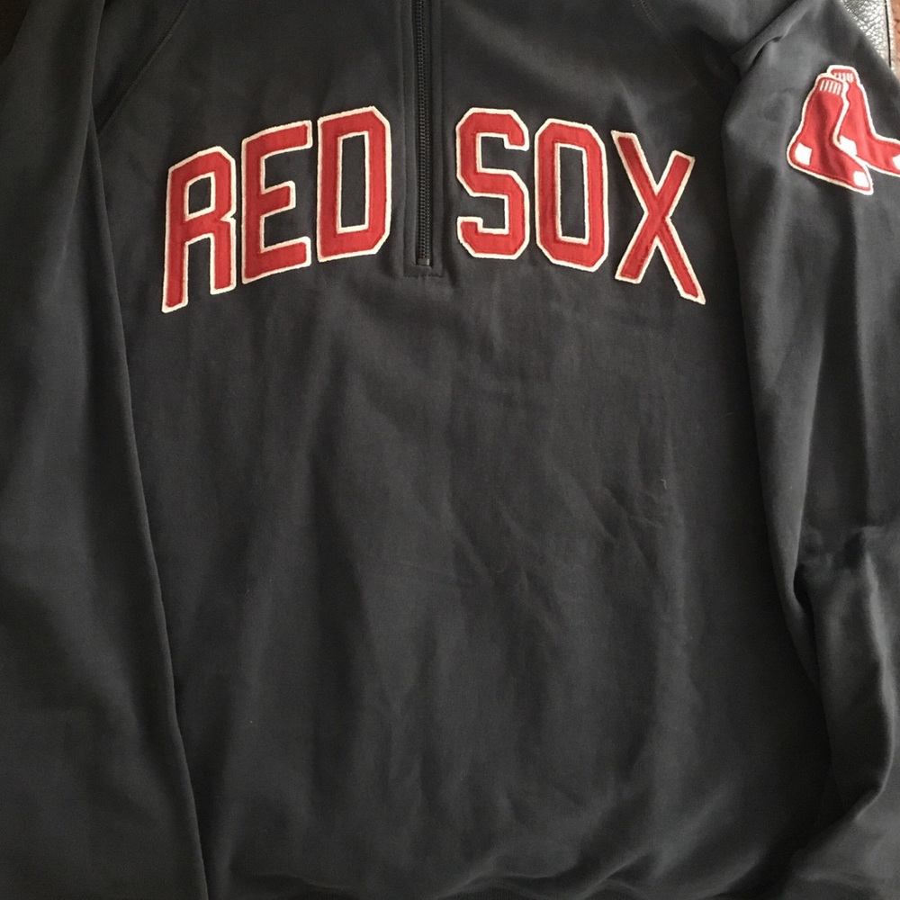 1/4 zip Red Sox Sweatshirt